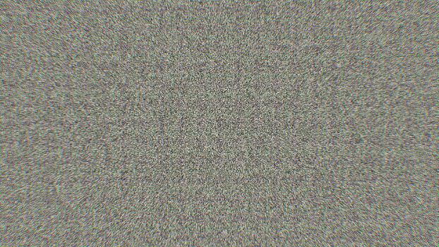 TV white noise background. Digital backdrop. 3d rendered