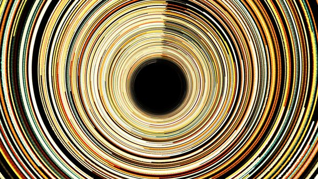 Abstract background with spiral tunel. 3d rendered