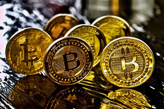 Cryptocurrency physical gold bitcoin coins