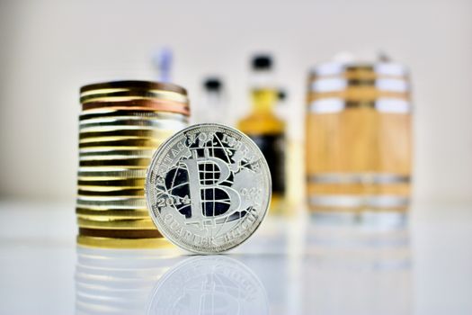 Cryptocurrency physical coins