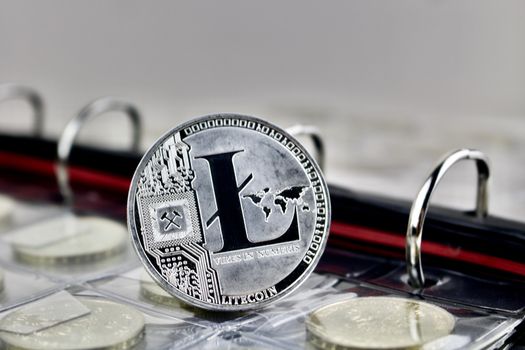 Litecoin physical cryptocurrency coin
