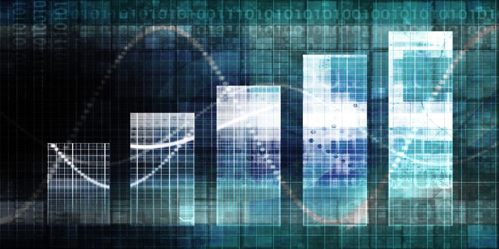 Technology Concept and Business Forecast as Concept