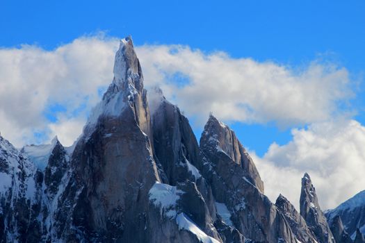 Cerro Torre mountain. Los Glaciares National park, Patagonia, Argentina