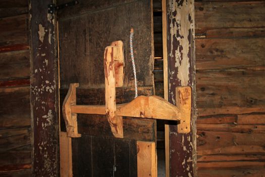 Door of Butch Cassidy and Sundance Kid House, Cholila, Argentina