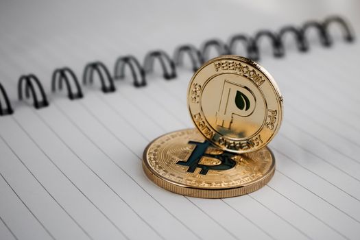 Cryptocurrency physical gold peercoin on gold bitcoin.