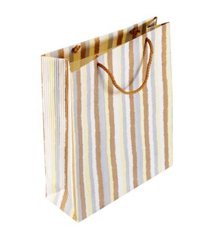 Shopping bag isolated on a white background