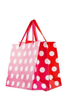 Shopping bag isolated on a white background