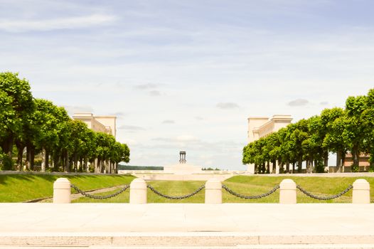 Monument of Pennsylvania Located on the heights of Varennes in Argonne en Meuse