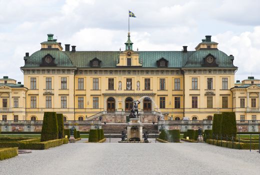 Royal Family's permanent residence, Drottningholm palace near Stockholm, Sweden.
