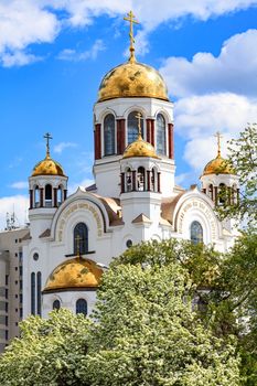 The Church on Blood in Honour of All Saints Resplendent in the Russian Land. Yekaterinburg. Russia