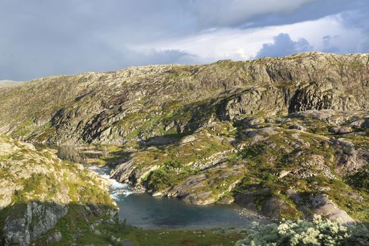 The Saudavegen is a picturesque national route in Norway