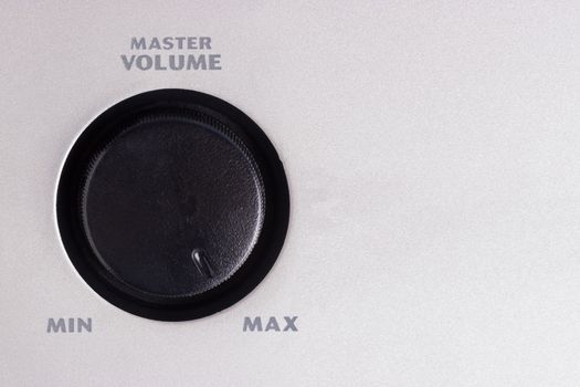 volume switcher turn on maximum. Max volume concept