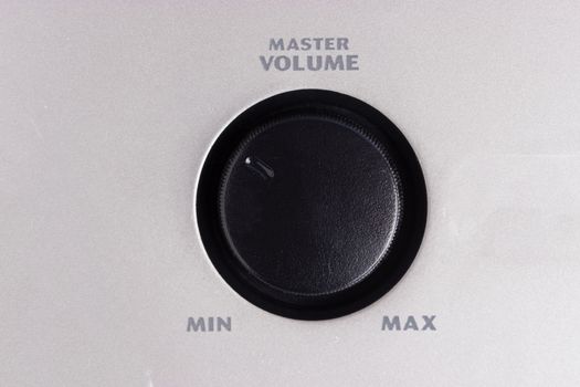 volume switcher turn on maximum. Max volume concept