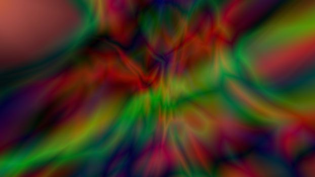 Abstract digital background consisting of psychedelic art. 3d illustration