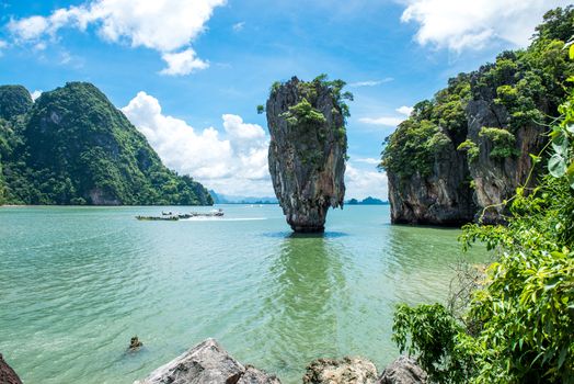 James Bond Island in Pang-nga Thailand.