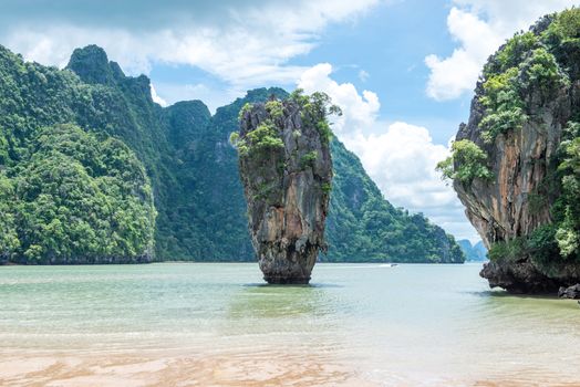 James Bond Island in Pang-nga Thailand.