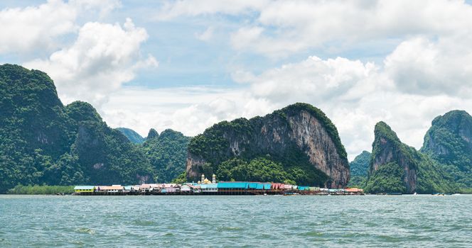 Panyee island at Phang Nga National Park Thailand