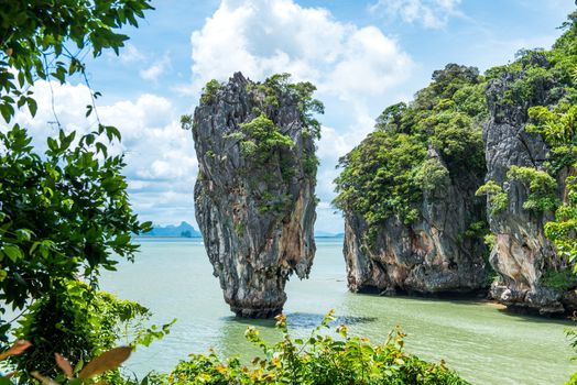 James Bond Island in Pang-nga Thailand.