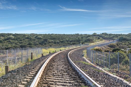 A Train railways
