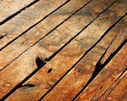 photo of dark brown wooden background texture