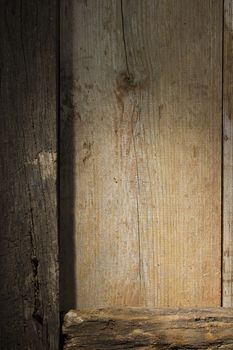 Fragment of an old wooden door as a background