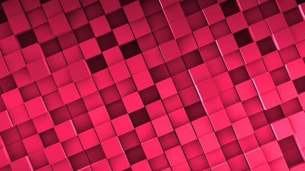 abstract image of cubes background. 3d render