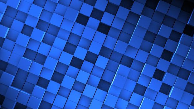 abstract image of cubes background. 3d render
