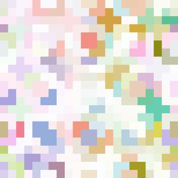 Pixel Art as a Mosaic Abstract Background
