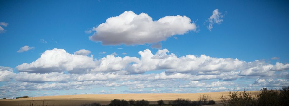 blue sky, natural clouds, nature series