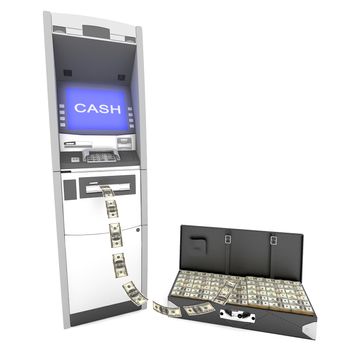 atm cash machine