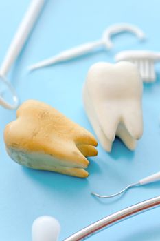 concept image of dental background