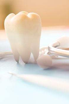 concept image of dental background