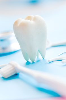 concept image of dental background