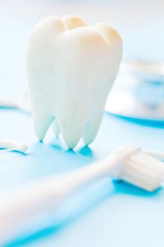 concept image of dental background