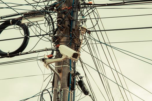 Closed Circuit Television camera  (Selective Focus)