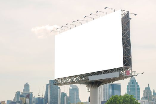 billboard or advertising poster for advertisement concept background.