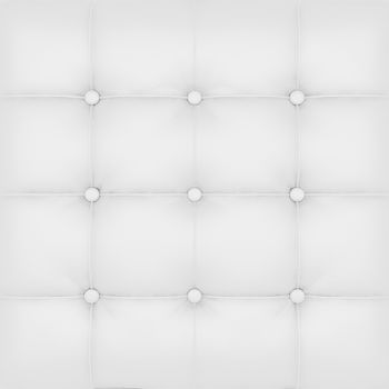 White Leather Upholstery Background