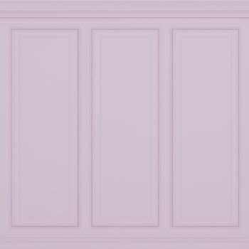 classic pink wall ,3d render