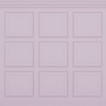 classic pink wall ,3d render 