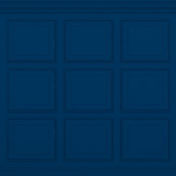 classic blue wall ,3d render