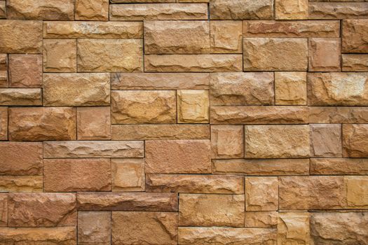 construction texture of brick stone wall for exterior background