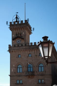 Republic of san marino, pictures from the lower town hall