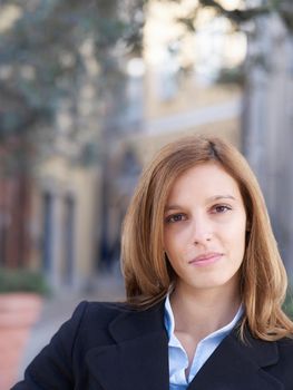 Portrait of a young business woman