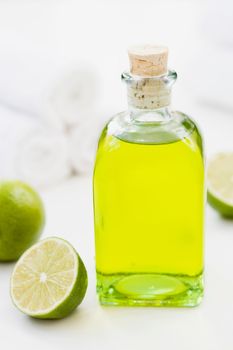 Still-life body oil