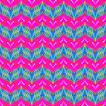 Butterfly on pink and blue is seamless patterns can be used for wallpaper pattern fills and background.
