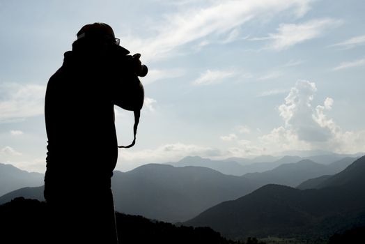 summit of the mountains photograph