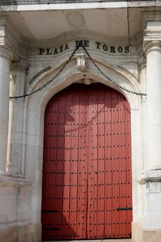 The bull fighting ring at Seville, Spain, Europe