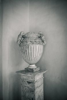 An antique pot in Seville, Spain, Europe