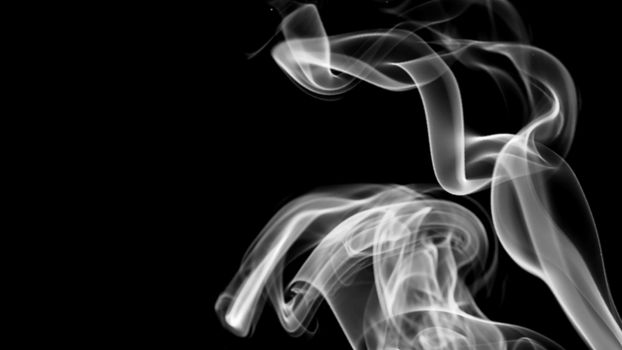 Abstract background with white smoke. 3d rendering.