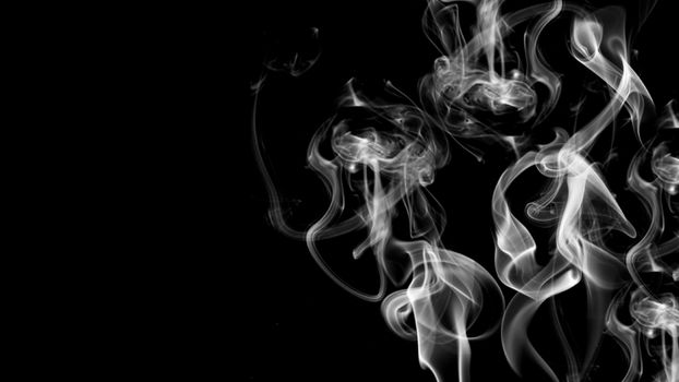 Abstract background with white smoke. 3d rendering.